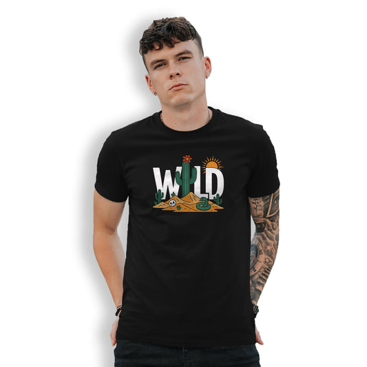 Wild Unisex round neck T-shirts