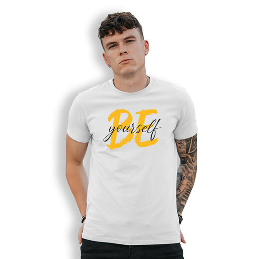 Be yourself Unisex round neck T-shirts