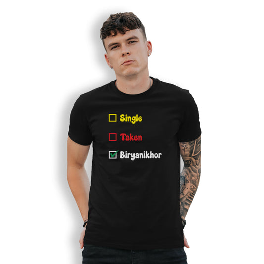 Biriyanikhor Unisex round neck T-shirts