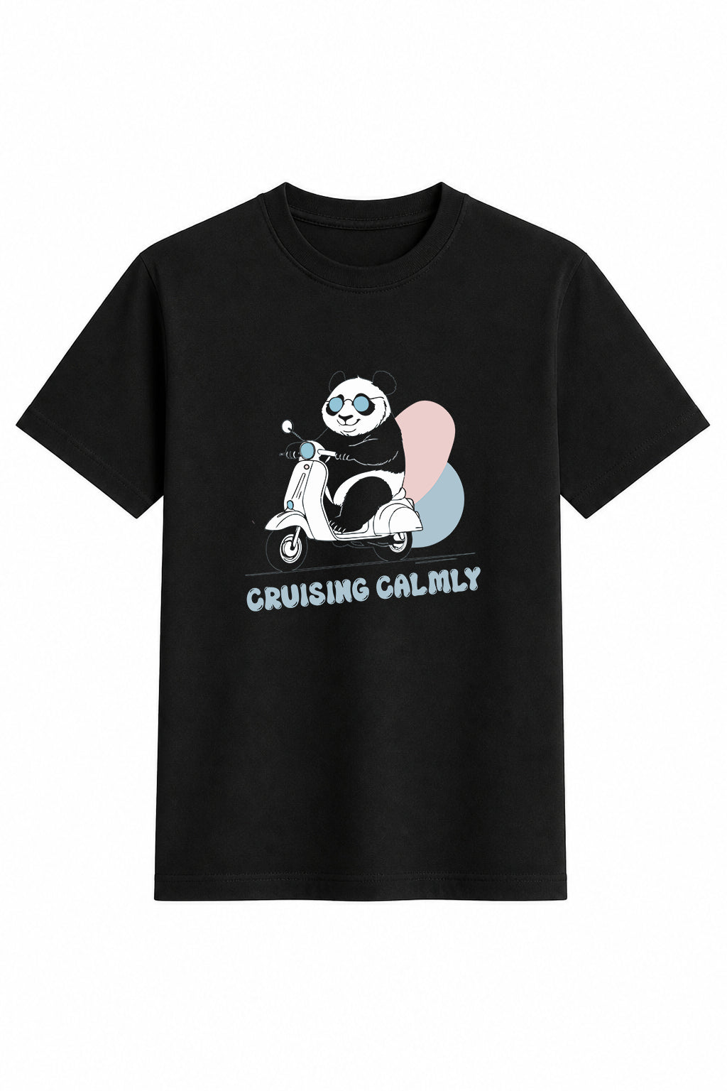 Cruising Regular Size Black T-shirts