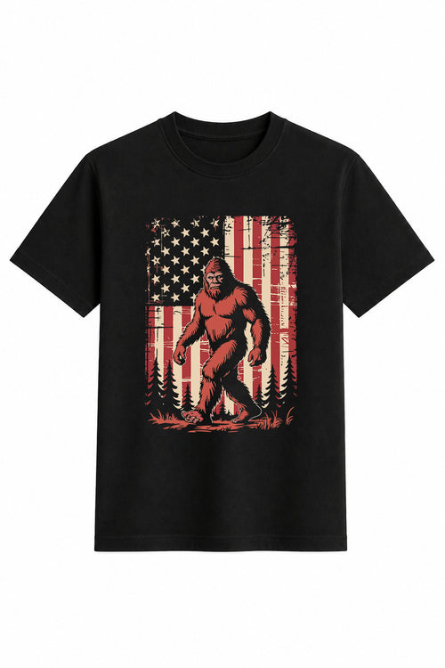 Chimpanzee Regular Size Black T-shirts