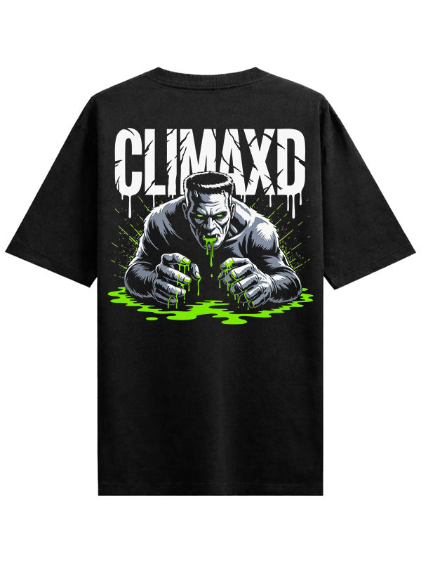 Climaxd Black Oversized T-shirts