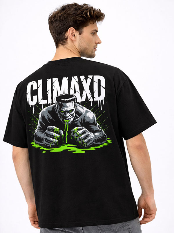 Climaxd Black Oversized T-shirts