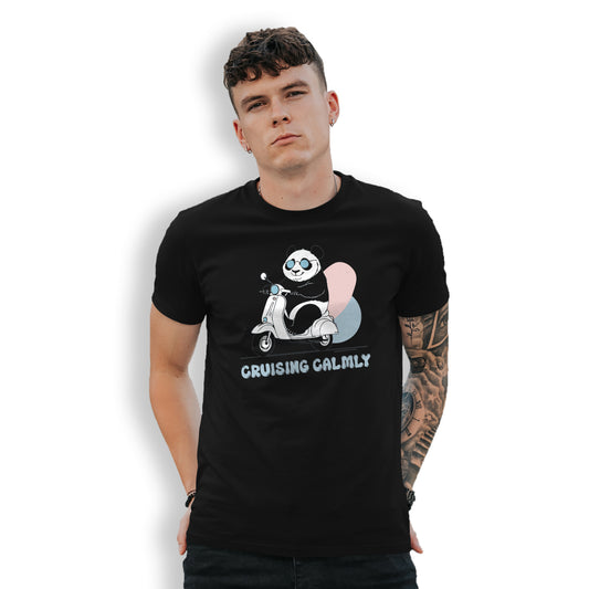 Cruising calmly Unisex round neck T-shirts