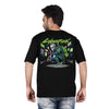 Cyberpunk - Oversize Streetwear Black T-shirt