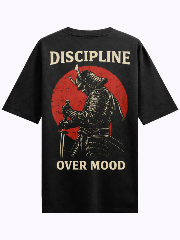 Discipline + Ancient Black Oversized T-shirts
