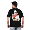 Embrace eternity - Oversize Black T-shirt