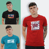 Unisex round neck Combo T-shirt (7)(Pack Of 3)
