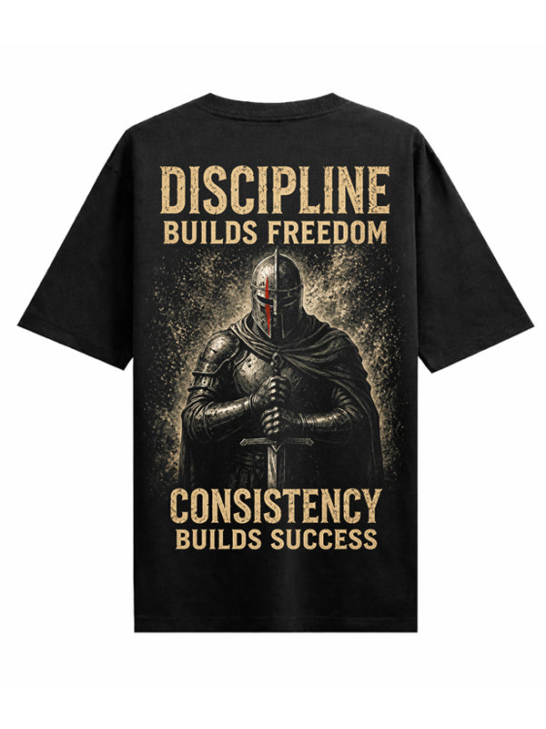 Freedom Black Oversized T-shirts
