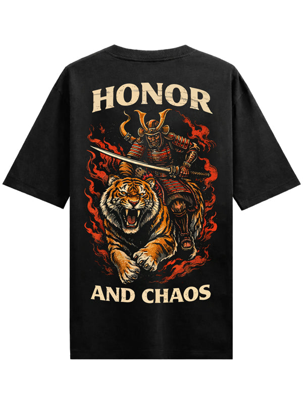 Kalpurush + Honor Black Oversized T-shirts
