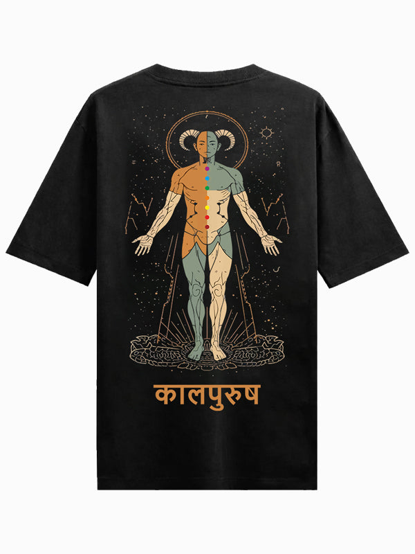 Kalpurush + Honor Black Oversized T-shirts