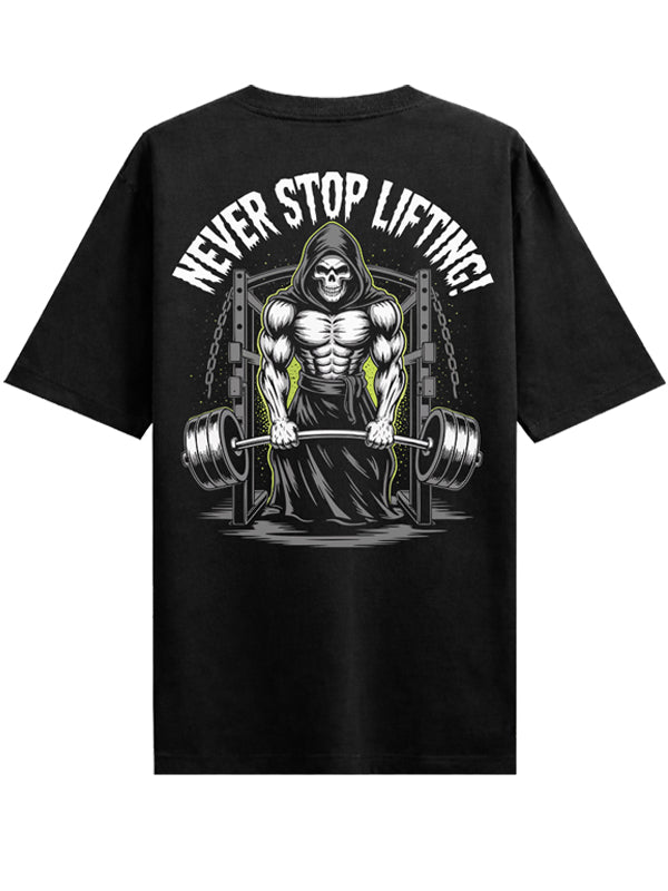 Lifting Black Oversized T-shirts