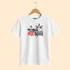 Pandel Joyi Bahini Half sleeve White T-shirts