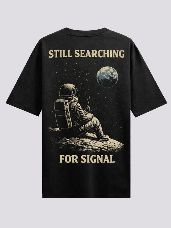 Signal Black Oversized T-shirts