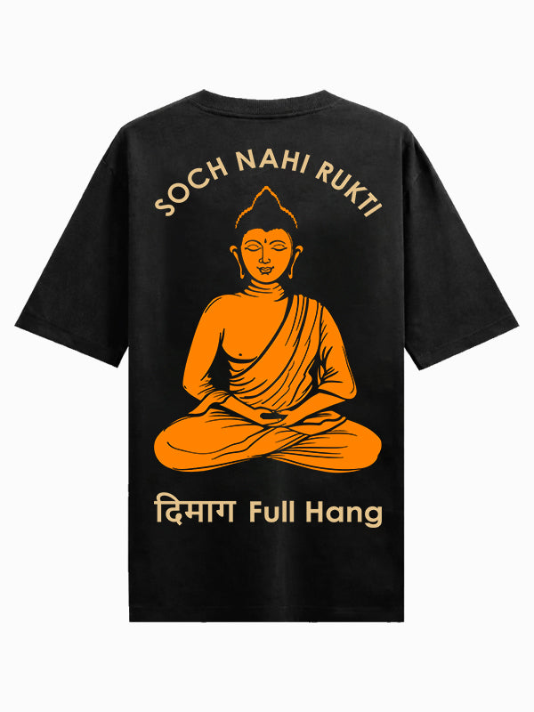 Deemag Black Oversized T-shirts