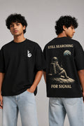 Signal Black Oversized T-shirts