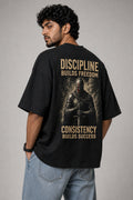 Freedom Black Oversized T-shirts