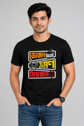 Bhojon Bhromon  Regular Size Black T-shirts