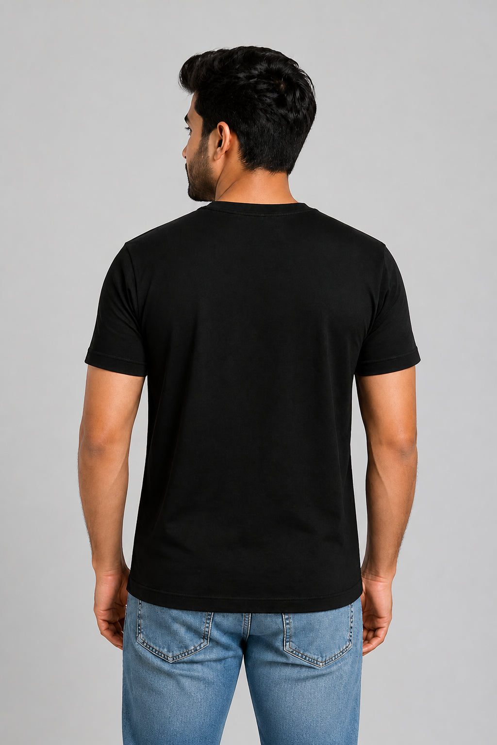 Bekar Sukhi  Regular Size Black T-shirts