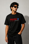 Memer Regular Size Black T-shirts